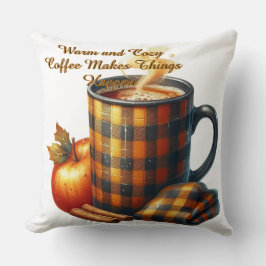 Coffee Makes Things Happen クッション