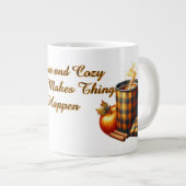 Coffee Makes Things Happen ジャンボコーヒーマグカップ (正面右)