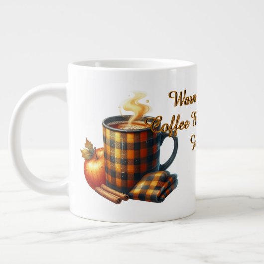 Coffee Makes Things Happen ジャンボコーヒーマグカップ (左)