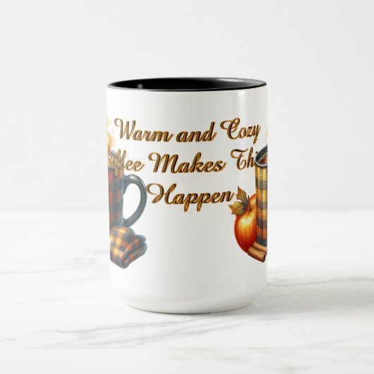 Coffee Makes Things Happen マグカップ (中央)