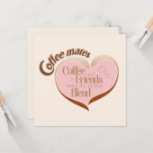 Coffee mates カード (正面/裏面インサイチュ)