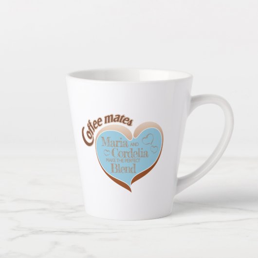 Coffee mates  latte mug カフェラテマグ (右)