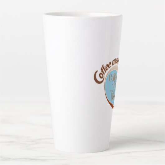 Coffee mates  latte mug カフェラテマグ (正面)