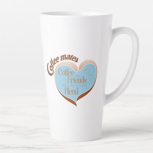 Coffee mates  latte mug カフェラテマグ (右)