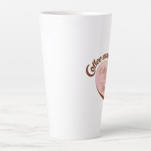Coffee mates  latte mug カフェラテマグ (正面)
