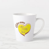 Coffee mates latte mug カフェラテマグ (右)
