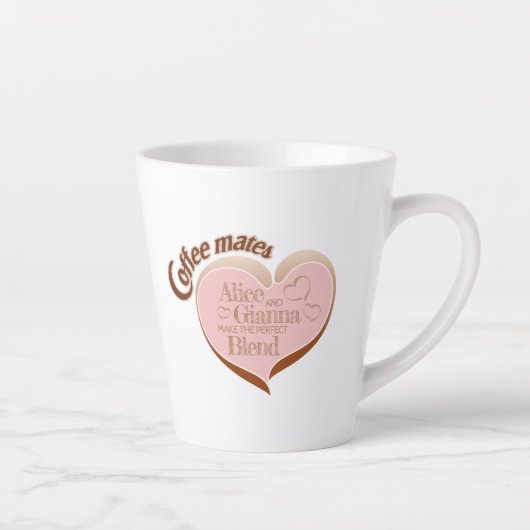 Coffee mates  latte mug カフェラテマグ (右)