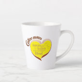 Coffee mates  latte mug カフェラテマグ (右)