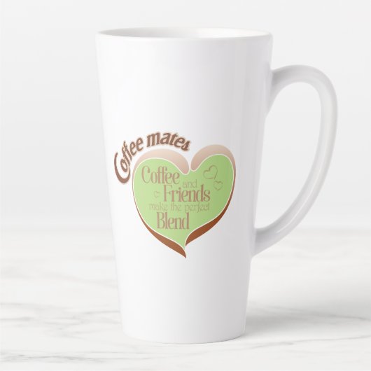Coffee mates  latte mug カフェラテマグ (右)
