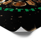 Coffee Meets Earth’s Goodness – Cosmic Brew with N ポスター (角)