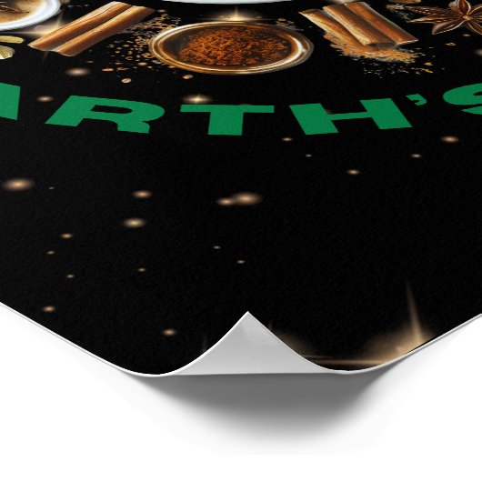 Coffee Meets Earth’s Goodness – Cosmic Brew with N ポスター (角)