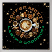 Coffee Meets Earth’s Goodness – Cosmic Brew with N ポスター (正面)