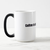 Coffee Mind Mug – “Coffee in hand, love in mind.” モーフィングマグカップ (左)
