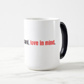 Coffee Mind Mug – “Coffee in hand, love in mind.” モーフィングマグカップ (正面右)