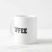 Coffee minimalist mug コーヒーマグカップ (正面左)