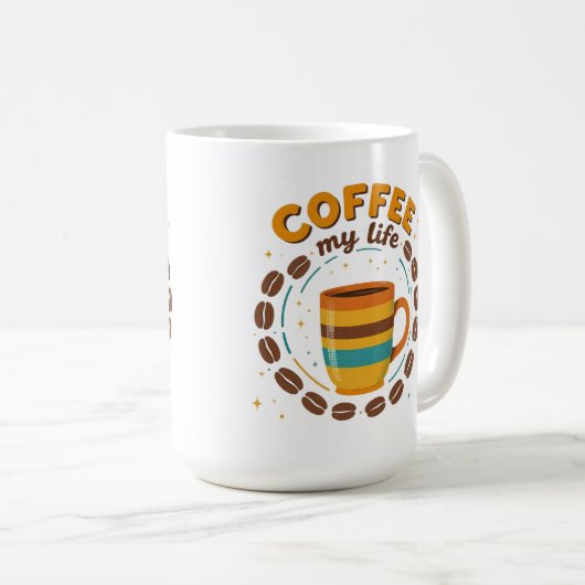 coffee mug コーヒーマグカップ (正面右)