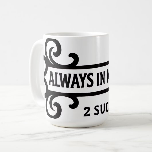 Coffee Mug コーヒーマグカップ (正面左)