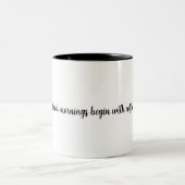 Coffee Mug ツートーンマグカップ (中央)