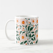Coffee Mug  Aesthetic Flower コーヒーマグカップ (左)