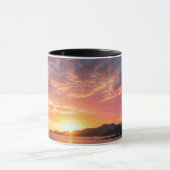 Coffee Mug Beautiful Sunset Landscape Beach View マグカップ (中央)