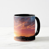 Coffee Mug Beautiful Sunset Landscape Beach View マグカップ (正面右)