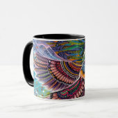 coffee mug bird マグカップ (正面左)