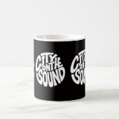 Coffee Mug | Bold Typography Urban Design コーヒーマグカップ (中央)
