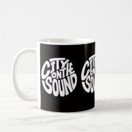 Coffee Mug | Bold Typography Urban Design コーヒーマグカップ