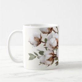 Coffee Mug Cotton Botanica Neutral Print コーヒーマグカップ