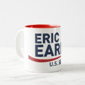 Coffee Mug Eric Early for US Journey CA 2024 ツートーンマグカップ (正面左)