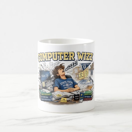 Coffee Mug for a a college student コーヒーマグカップ (中央)