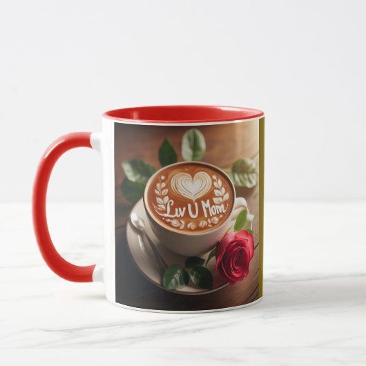 Coffee Mug for a mother  マグカップ (左)