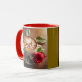 Coffee Mug for a mother  マグカップ (正面左)