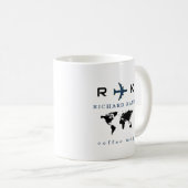 Coffee Mug for an airplane pilot コーヒーマグカップ (正面右)
