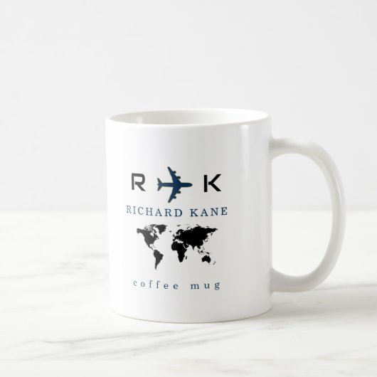 Coffee Mug for an airplane pilot コーヒーマグカップ (右)