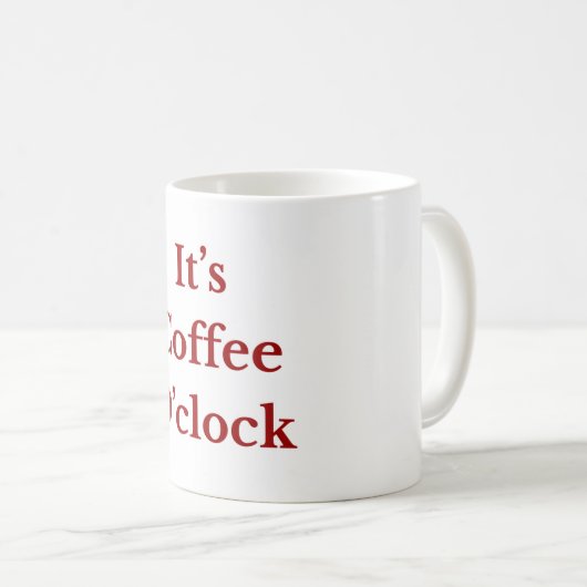 Coffee Mug for Focus, Productivity, and Success コーヒーマグカップ (正面右)