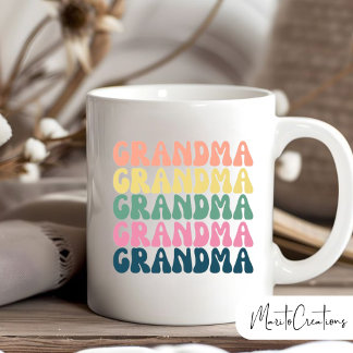 coffee mug for mother's day gift for grandma コーヒーマグカップ