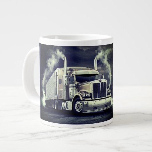  Coffee mug for the Truck Driving Pro ジャンボコーヒーマグカップ (正面左)