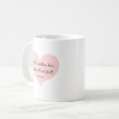  Coffee mug God is within her コーヒーマグカップ (正面左)