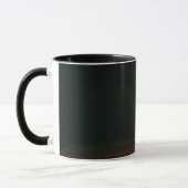 Coffee Mug Lit Candle Warm Glow Peaceful Atmospher マグカップ (左)