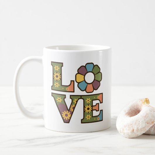 coffee mug love コーヒーマグカップ (ドーナツ)