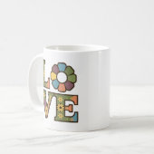 coffee mug love コーヒーマグカップ (正面左)