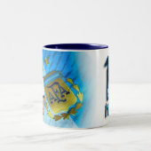 Coffee mug Messi mug ツートーンマグカップ (中央)