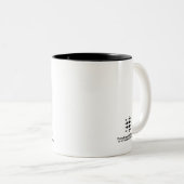 Coffee Mug Mona Liza finlandish ツートーンマグカップ (正面右)