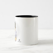 Coffee Mug Mona Liza finlandish ツートーンマグカップ (中央)