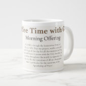 Coffee Mug: Morning Coffee Time ジャンボコーヒーマグカップ (正面右)