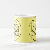 coffee mug mountain コーヒーマグカップ (中央)