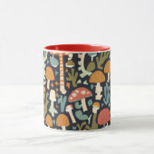 coffee mug mushrooms マグカップ (中央)