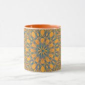 coffee mug orange color マグカップ (中央)