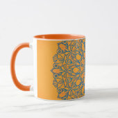 coffee mug orange color マグカップ (左)